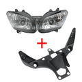 Front Headlight with Fairing Stay Bracket Fit For Yamaha Yzf R1 2002-2003 02-03