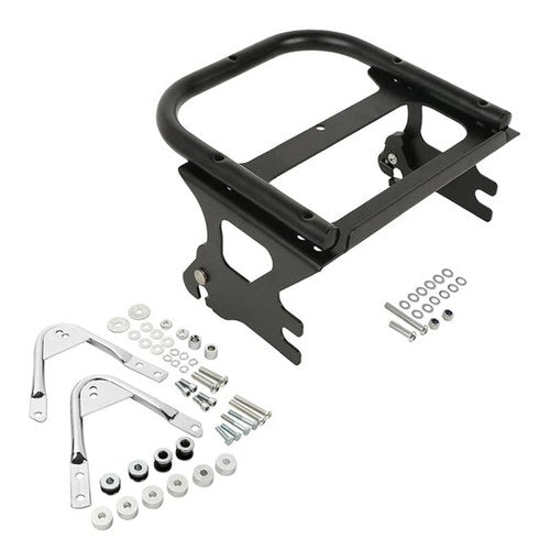 Detachable Two up Rack Mount + Docking Fit For Harley Road King 97-08