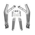Motorcycle Rear Passenger Foot Pegs Bracket Fit For Yamaha YZF-R1 Yzf R6 Yzf R7