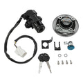 Ignition Switch Fuel Gas Cap Lock Key Fit For Kawasaki Ninja 650 EX650 2017-2023