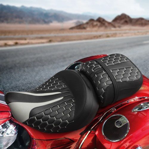 Driver & Passenger Seat Fit For Indian Chieftain 14-23 Springfield Dark Horse