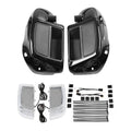 Lower Vented Fairing Turn Signal Light Fit For Harley Road King Street Glide 14+