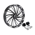 21''X3.5'' Front Wheel Rim Hub Single Disc Fit For Harley Davidson Touring 08-23
