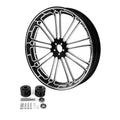 21x3.5'' Front Wheel Rim & Dual Disc Hub Fit For Harley Touring Road King 08-23