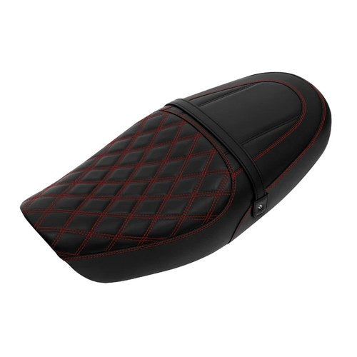 Two Up Driver Rider & Passenger Seat Fit For Kawasaki Z900RS 2018-2024 Black+Red
