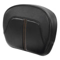 Black Rear Passenger Backrest Fit For Harley Street Electra Road Glide Low Rider