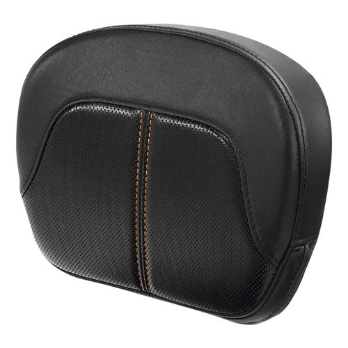 Black Rear Passenger Backrest Fit For Harley Street Electra Road Glide Low Rider