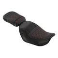 Black+Red Driver Passenger Seat Fit For Harley Nightster RH975 RH975S 2022-2024