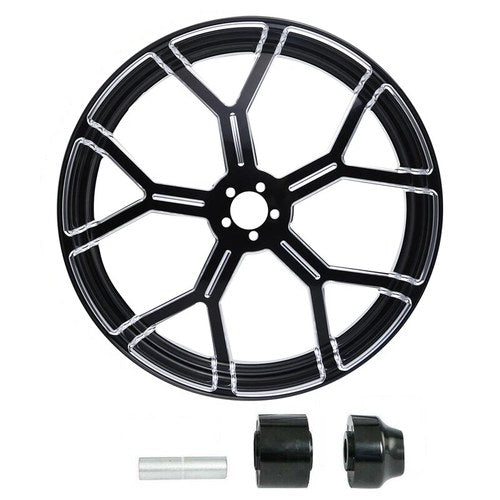 23'' Front Wheel Rim Single Disc Hub Fit For Harley Electra Street Glide 08-23