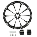 26" X 3.5'' Front Wheel Rim Dual Disc Hub Fit For Harley Street Road Glide 08-23
