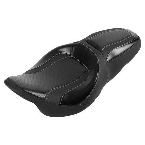 Black Driver & Passenger Seat Fit For Harley Street Glide Road King 2009-2023