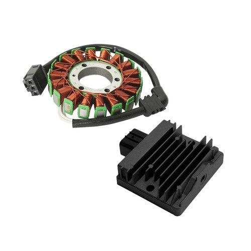 Motorcycle Stator Coil & Regulator Rectifier Fit For Yamaha Yzf R6 2017-2025