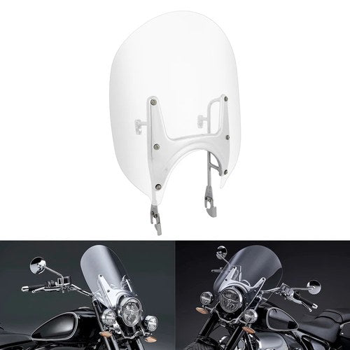 Clear Motorcycle Headlight Windshield Windscreen Fit For BMW R18 Classic 2021-25