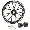23x3.5 Front Wheel Rim Dual Disc Hub Fit for Harley Touring Electra Glide 97-21