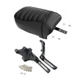 Passenger Pillion Seat & Foot Pegs Fit For Harley Sportster Iron 883 1200 16-22