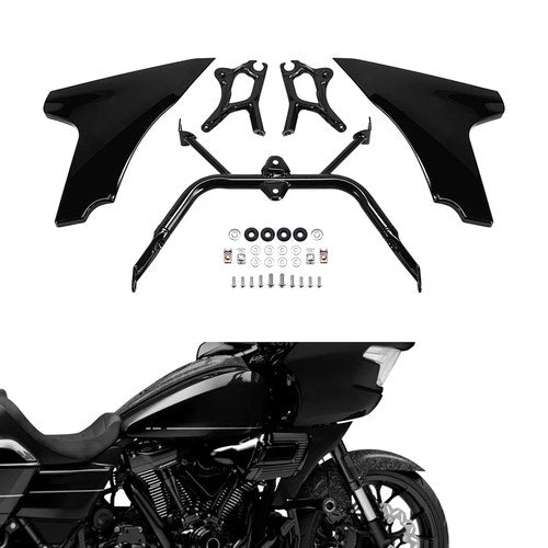 Side Fairing Panel Support W/Bracket Kit For Harley Cvo Road Glide 2023-2025 24