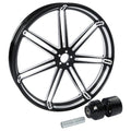 23"x3.5'' Front Wheel Rim Hub Single Disc Fit For Harley Street Glide 1997-2021
