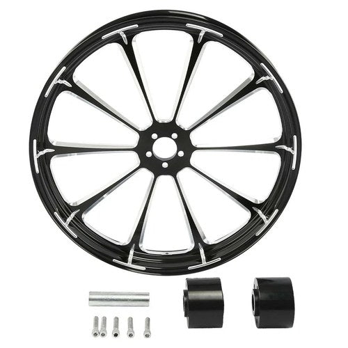 18X3.5'' Front Wheel Rim Hub Dual Disc Fit For Harley Street Glide 1997-2021 20