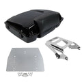 Razor Trunk w/ Mount Rack Plate Fit For Harley Touring Street Road Glide 09-13