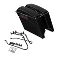 5" Stretched Saddlebags Conversion Bracket Fit For Harley Softail 1984-2017 2016