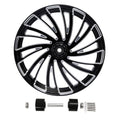 26x3.5'' Front Wheel Rim Hub Dual Disc Fit For Harley Touring Road Glide 97-21