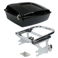 10.7'' Chopped Trunk 2-Up Mount Rack Fit For Harley Touring Road Glide 1997-2008