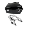Chopped Trunk 2-Up Mount Rack Fit For Harley Touring Electra Street Glide 09-13