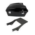 Chopped Trunk W/ Mount Rack Fit For Harley Street Glide Road King 1997-2008 2007