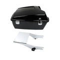 Chopped Trunk w/ Mount Rack Fit For Harley Touring Street Road Glide 1997-2008
