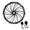 30x3.5" Front Wheel Rim Hub Single Disc Fit For Harley Road Street Glide 97-21