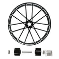 32x3.5" Front Wheel Rim Hub Dual Disc Fit For Harley Touring Street Glide 97-21