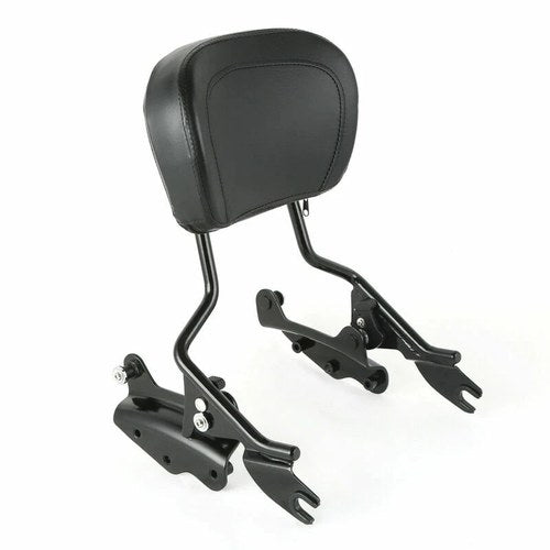 Backrest Sissy Bar + 4 Point Docking Hardware Kit Fit For Harley Touring 09-13