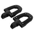 Matte Black Passenger Foot Pegs Fit For Harley Street Bob Low Rider 2018-2023