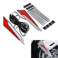 Front Brake Fork Mount LED Lights Fit For Honda Goldwing GL1800 GL 1800 2018-25