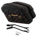 Saddlebags Saddle Bags Fit For Harley Softail Breakout Fat Boy Flfbs Fxbrs 18-up