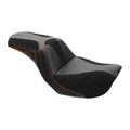 Driver Passenger Seat Fit For Harley Dyna Fat Bob Street Bob Low Rider 2006-2017