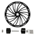 30" Front Wheel Rim Hub Dual Disc Fit For Harley Electra Road Glide 1997-2008