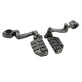 1-1/4" 32mm Highway Engine Guard Foot Pegs Footrest Mount Fit For Harley Touring