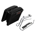 5" Stretched Hard Saddlebags Conversion Brackets Fit For Harley Softail 84-17