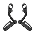 1-1/4" 1.25" Highway Engine Guard Long Angled Foot Pegs Universal Fit For Harley