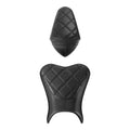 Black Driver & Passenger Seat Fit For Kawasaki Ninja 400 2018-2024 Z400 19-24