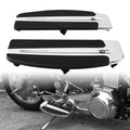 Driver Rider Footboards Inserts Fit For Harley Touring Road Street Glide Dyna
