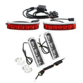 Saddlebag LED Insert Support Brake Turn Light Fit For Harley Touring Glide 14-up