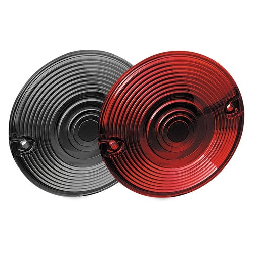 For Harley-Davidson Road King 96-18 Kuryakyn 4996 Flat 3-1/4" Turn Signal Lenses