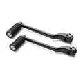 Left Heel Toe Shifter Lever Pedal Pegs Fit For Harley Touring Road Glide 1988-up