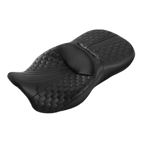 Driver & Passenger Seat Set Fit For Harley Street Electra Glide Road King 09-23