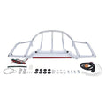 Trunk Luggage Rack W/ LED Light Fit For Harley Touring Road Street Glide 93-2013