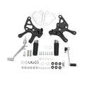 Front Driver Foot Pegs Pedals Bracket Kit Fit For Kawasaki Z900 Z 900 2017-2024
