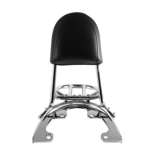 Sissy Bar Backrest Pad Luggage Rack Baseplate Fit For Harley Night Rod 2007-2011