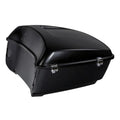 King Trunk Luggage Fit For Harley Touring Road King Glide 2014-2026 Black Denim